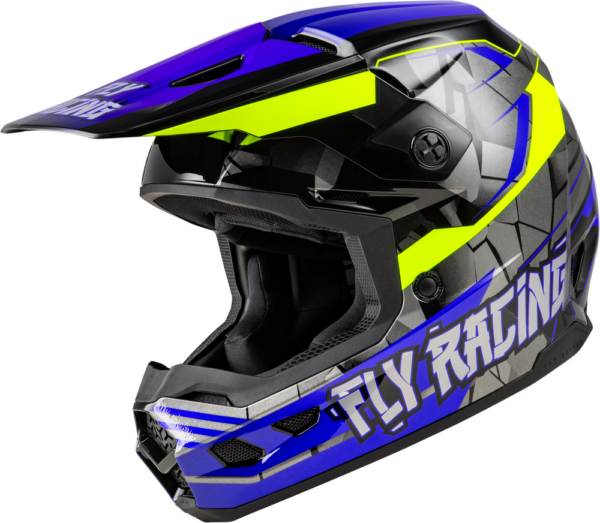 Fly Youth Kinetic Scorched Helmet - Image 3