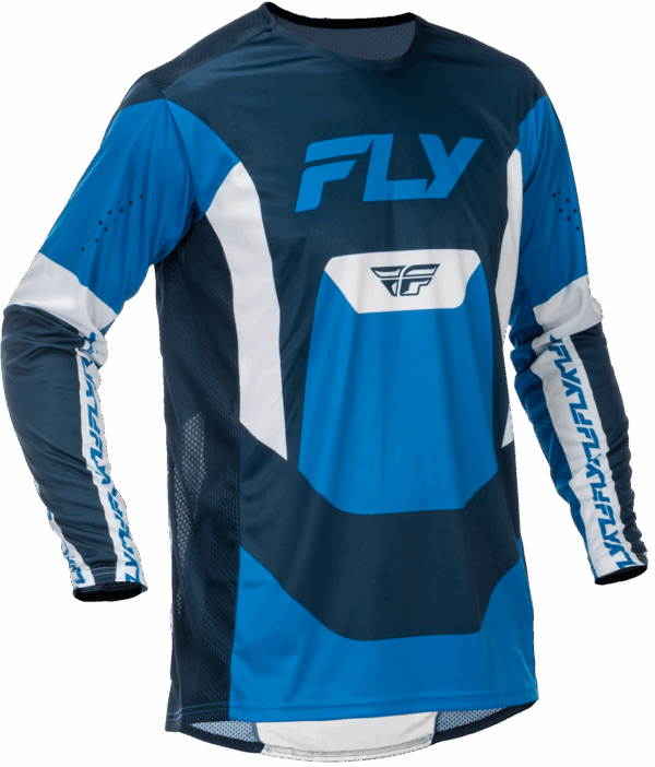 FLY Racing LITE MX Gear Set, Pant & Jersey - Blue/White