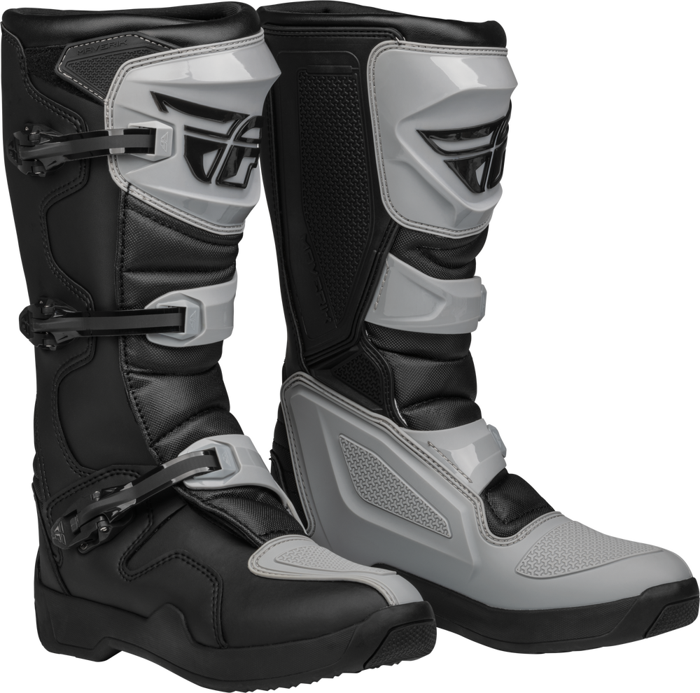 FLY Racing Maverik LT Adult Boots - GREY