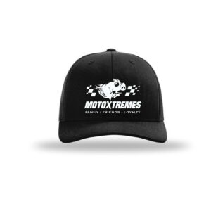 Motoxtremes Checkers Pig FFL Hat (Richardson 112 Curved Bill)