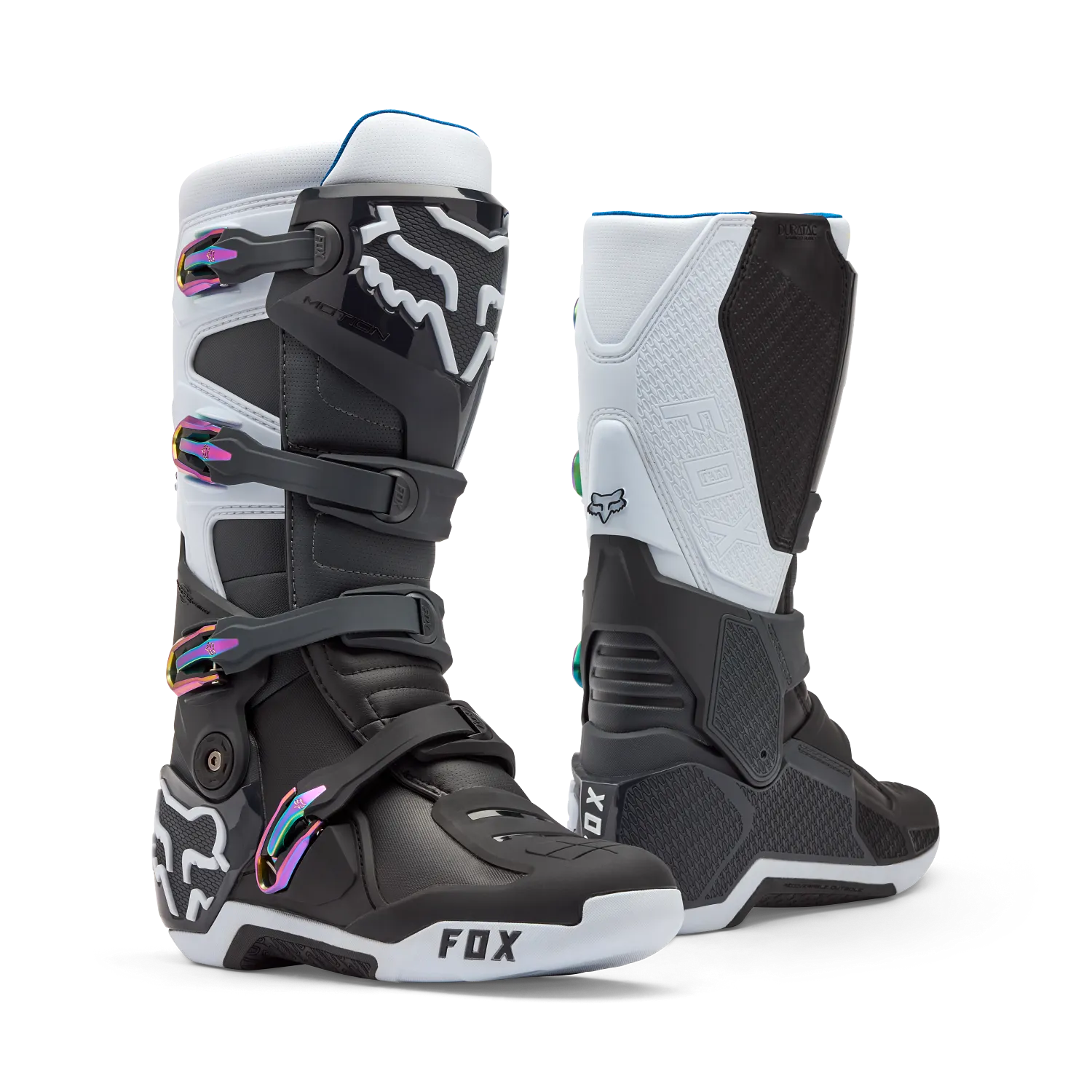 Fox Racing Motion Boot - Adult, Blk/Grey/White