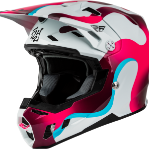FLY RACING FORMULA CC VIBE HELMET, WH/PNK/BLU
